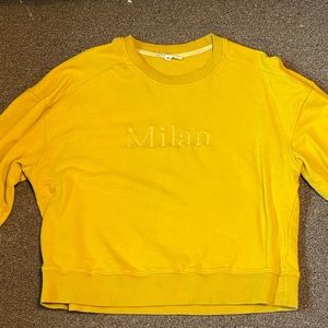Yellow Crew Neck